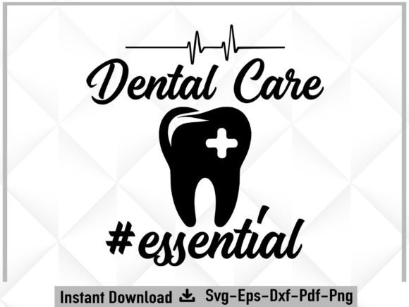 Dental Care SVG for Crafts & Graphics