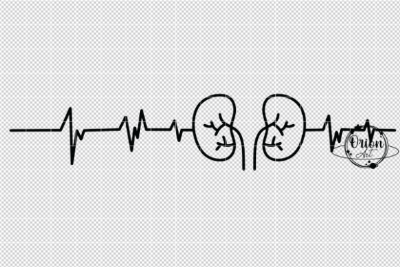 Kidney Heartbeat SVG PNG: Graphics & Crafts Asset Review