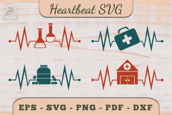 Medical Heartbeat SVG 2: Essential Graphics for Crafts