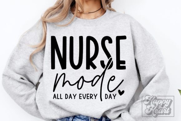 Nurse Mode SVG: Graphics for Crafts & Sales